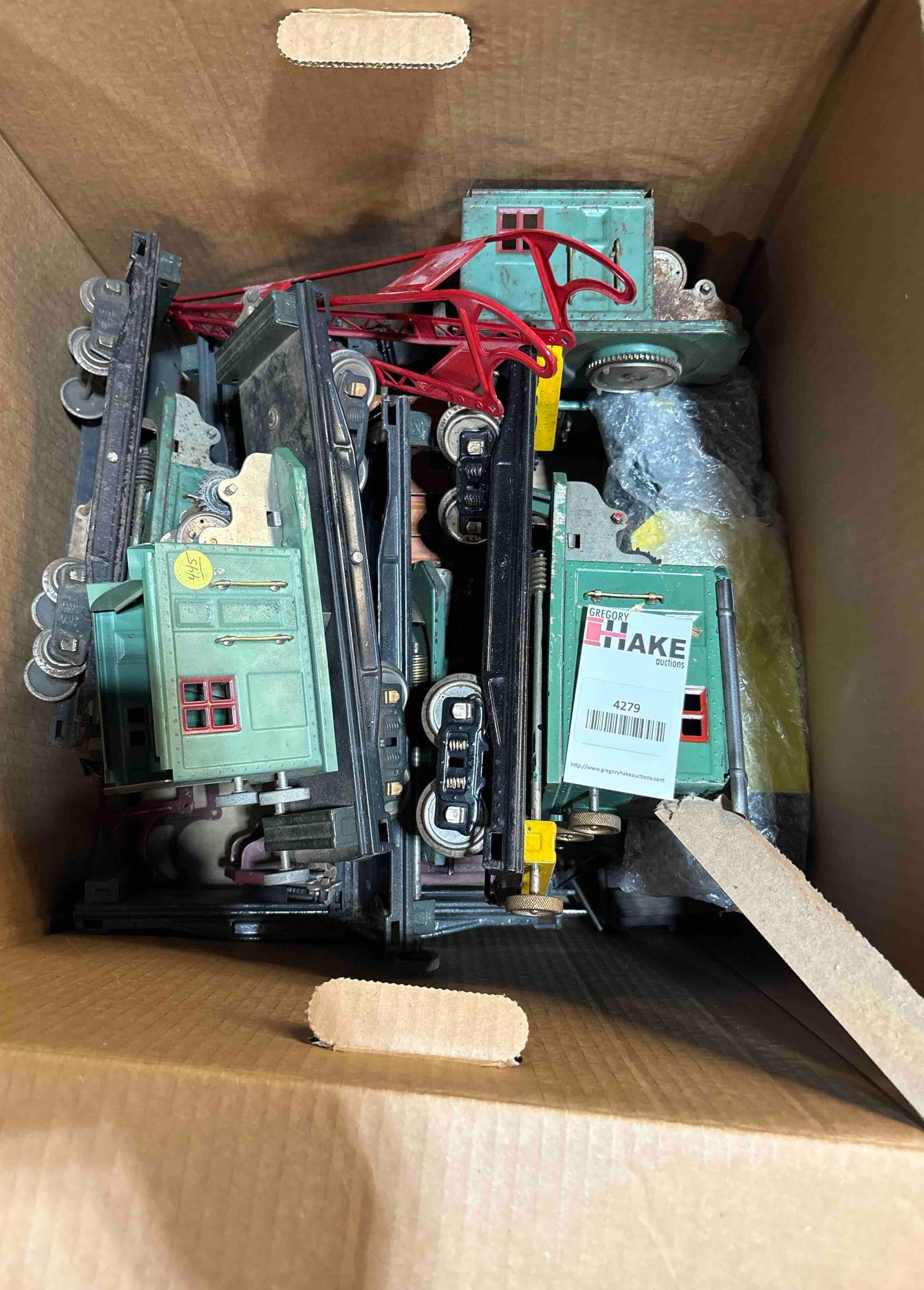 Large Lot of Prewar Lionel Standard Gauge 219 Cranes: Large Lot of Prewar Lionel Standard Gauge 219 Cranes. C6
