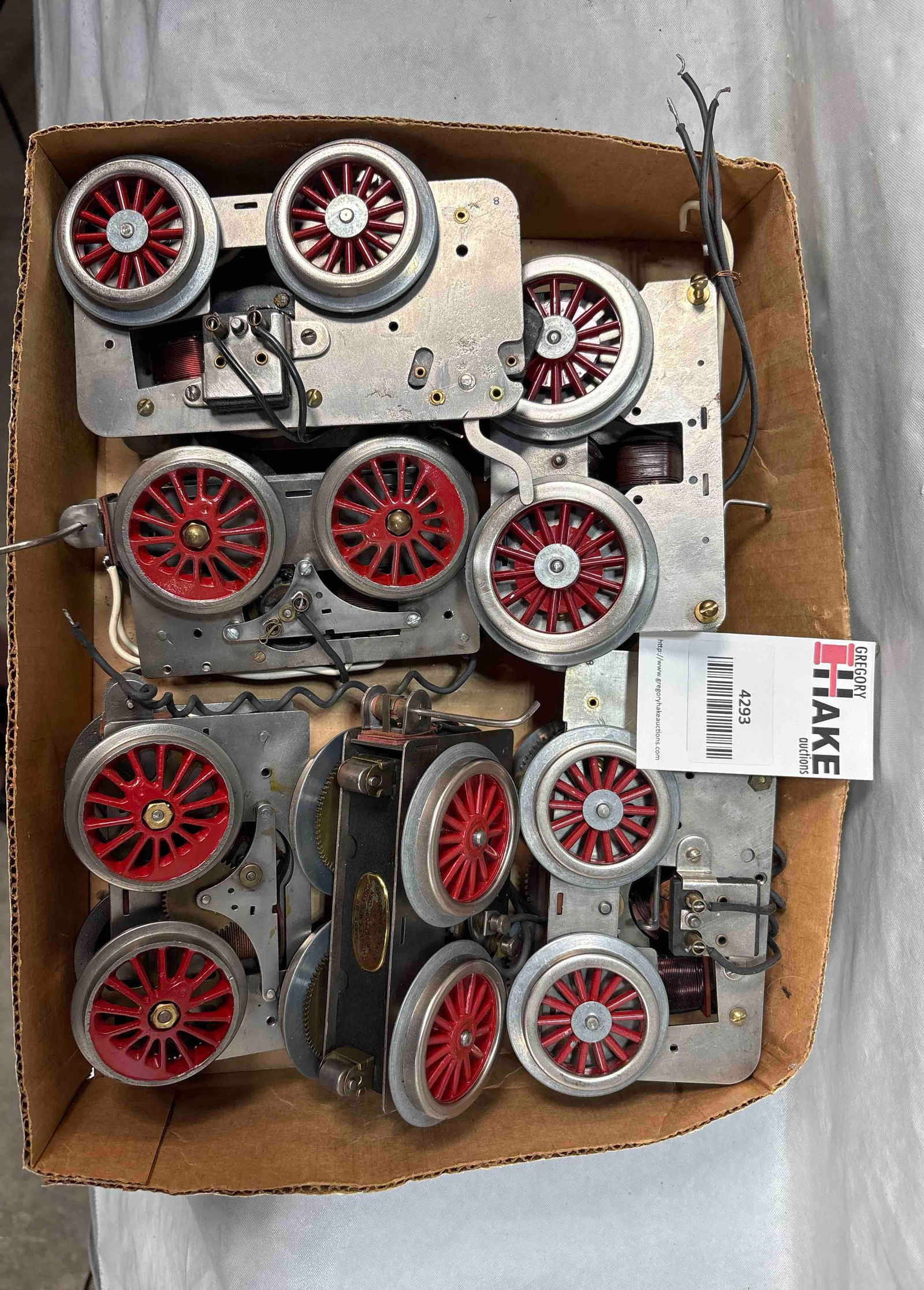 Large Box Lot of Lionel American Flyer Ives Prewar Standard Gauge Motors (1 of 1)