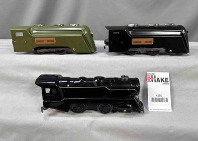 Three Prewar Marx O Gauge Locomotives
