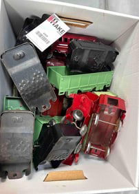 Box Lot of Cor Cor Trains