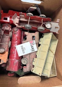 Box Lot of Cor Cor Trains