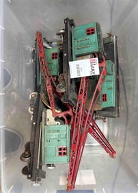 Five Lionel Prewar Standard Gauge 219 Cranes