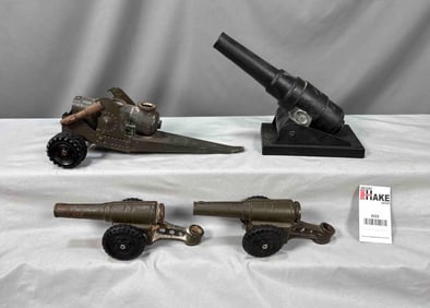 Four Big Bang Cannons