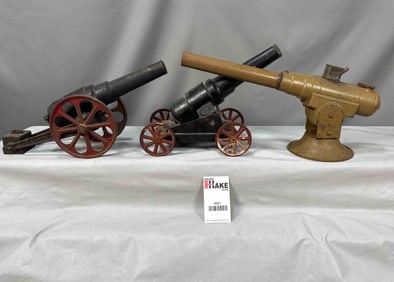 Three Big Bang Cannons