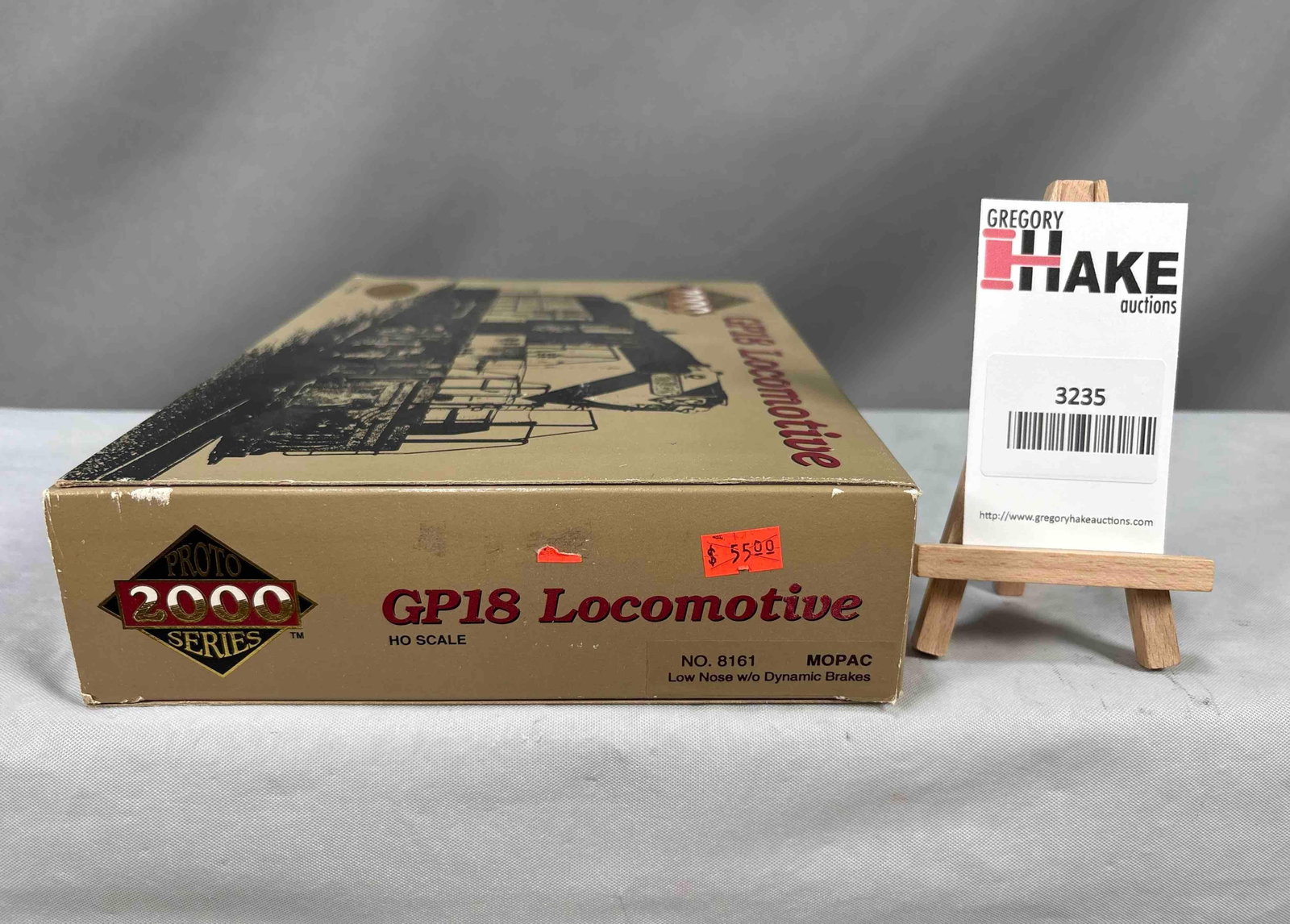 Proto Series No. 8161 Mo Pac #480 Diesel Locomotive: Proto Series No. 8161 Mo Pac #480 low nose diesel locomotive w/OB. See photos for details. Size 11x8x3