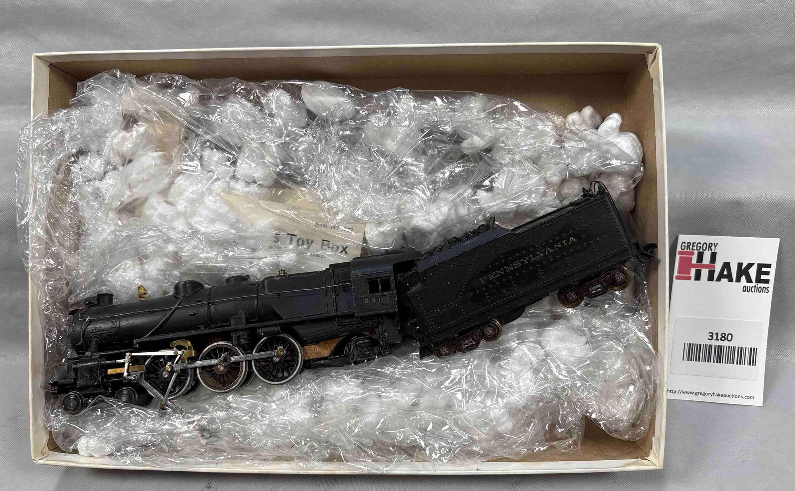 Bowser Kit for PRR K-4 Pacific w/Tender (1 of 2)