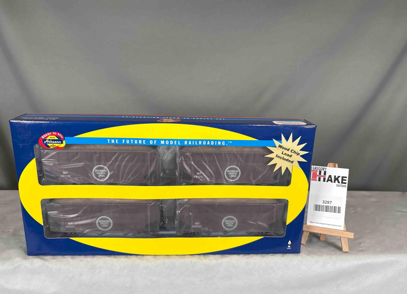 Athearn 4-Pack Mo Pac Hoppers (1 of 2)