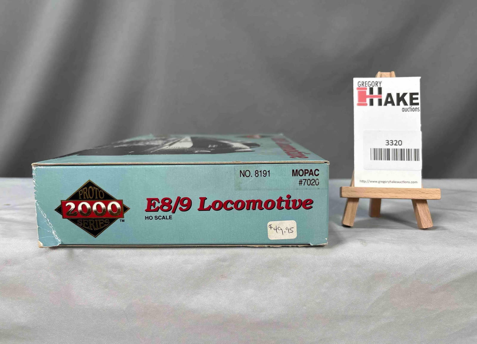 Proto 2000 Series No. 8191 E8/9 MOPAC Locomotive: Proto 2000 Series No. 8191 E8/9 MOPAC 7020 diesel locomotive w/OB. See photos for details. Size 12x3x8