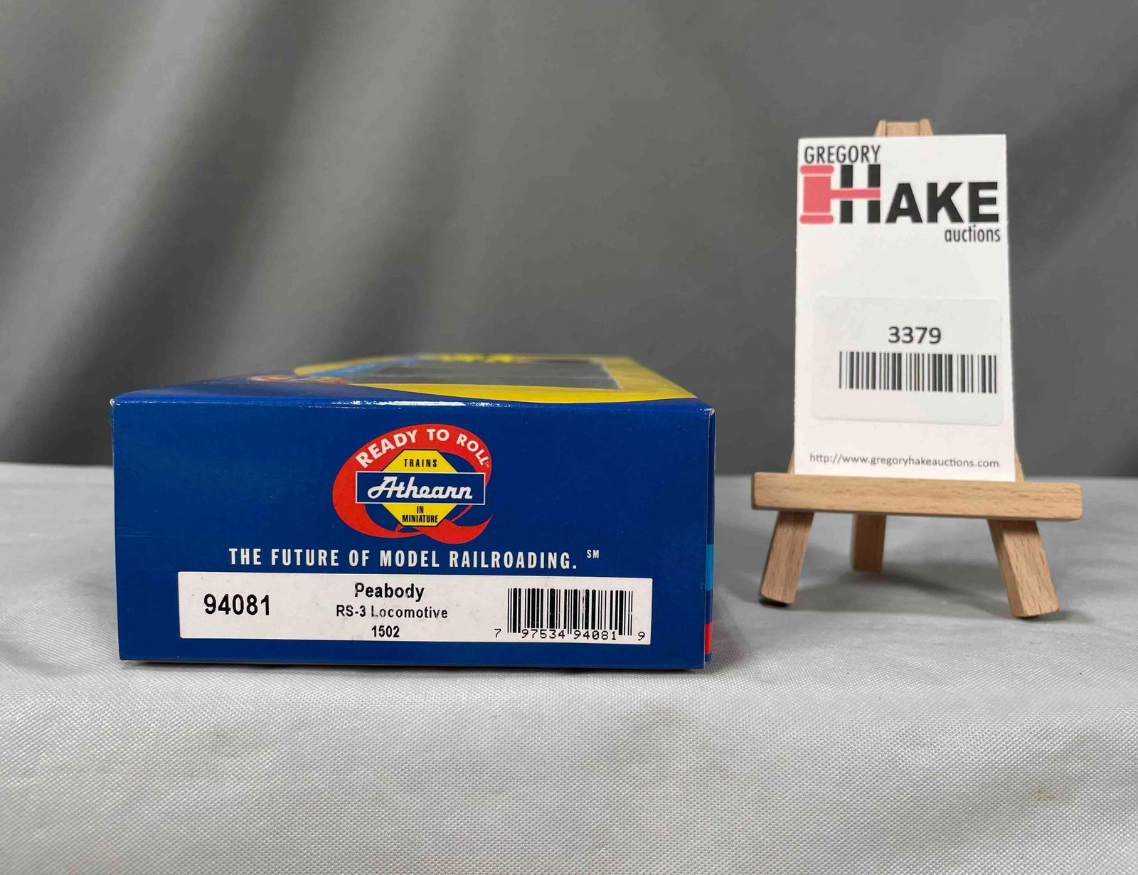 Athearn 94081 Peabody RS-3 Locomotive #1502 DCC Quick Plug Equipped (1 of 2)