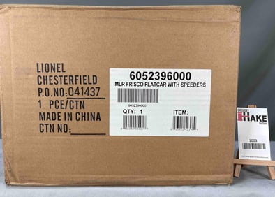 Lionel Frisco Flat Car w/Speeder