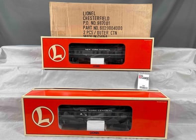 Lionel Two Tone Grey Heavyweight passenger 2 Pack