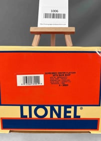 Lionel Depressed Center Flat car with load