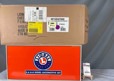 Lionel Burlington  E-5 AA set