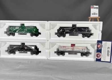 Lionel Die-cast tank car 4 pack