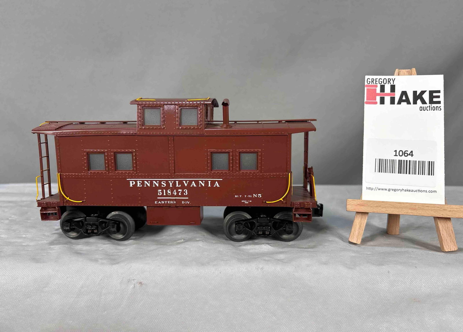 3rd Rail PRR Brass N5 Caboose (1 of 8)