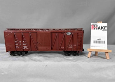 3rd Rail NYC War Emergency Brass Boxcar