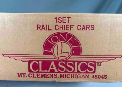 Lionel Classics Railchief 4 car set
