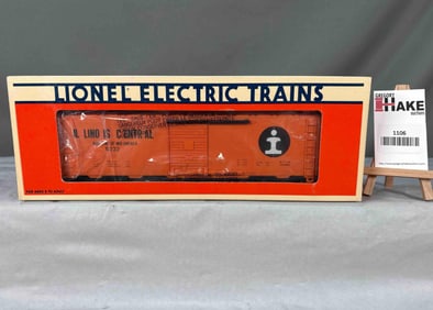 Lionel Illinois Central Standard O Boxcar