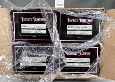 MTH 10-1173 Std. Gauge Mojave w/ Brass Trim 418 Passenger Cars