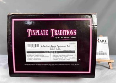 MTH Tinplate  400 Series Passenger Car