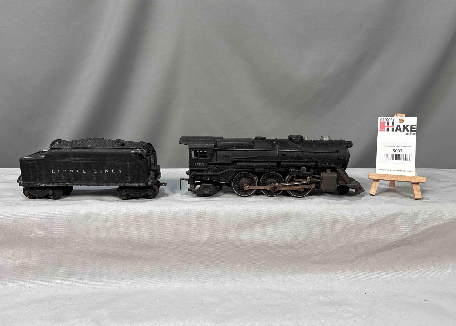 Lionel Postwar 675 with 2466WX Tender from Early 1947 (1 of 6)