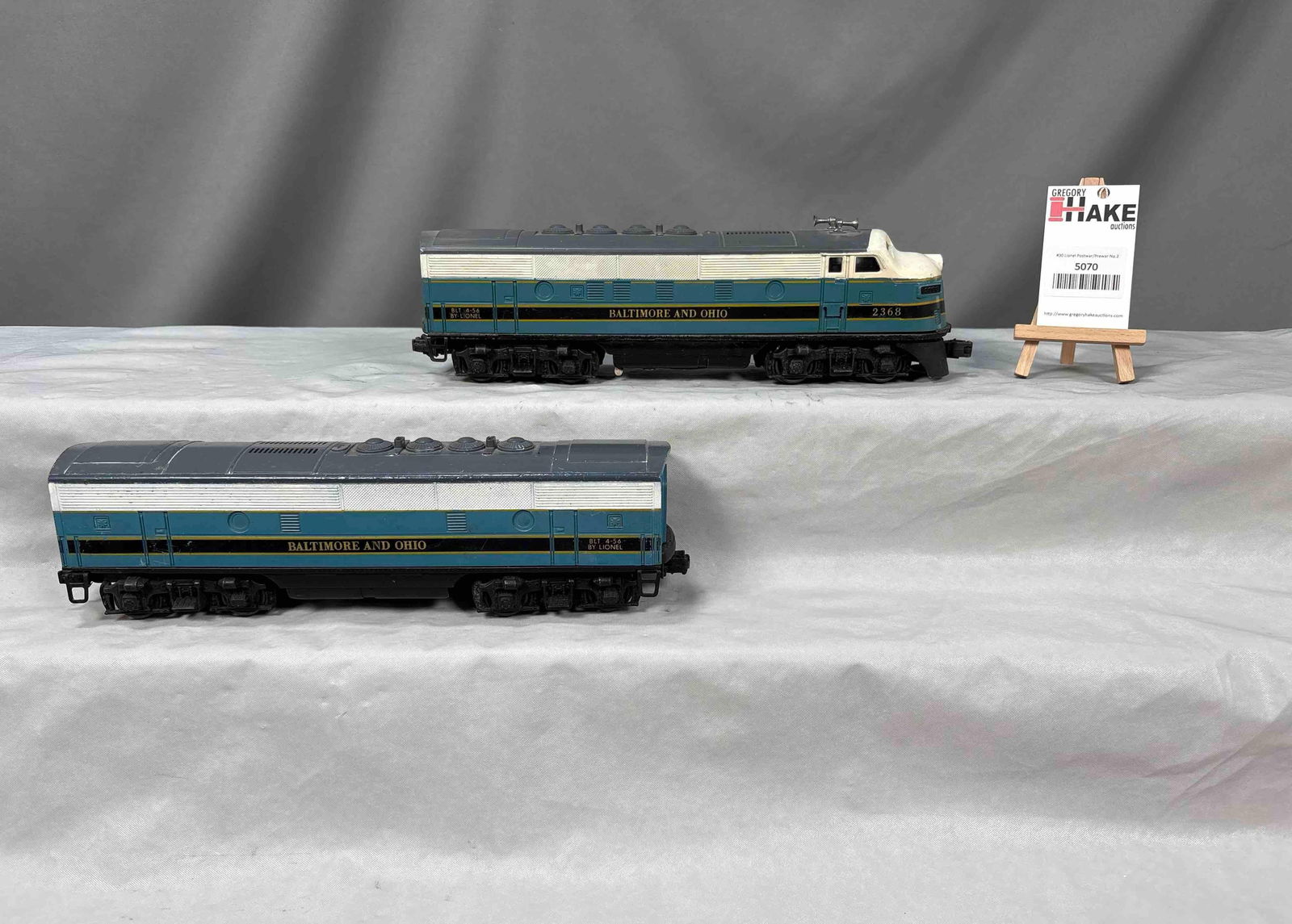 Lionel Postwar 2368 Baltimore & Ohio "AB" F3 Diesel Locomotives (1 of 6)