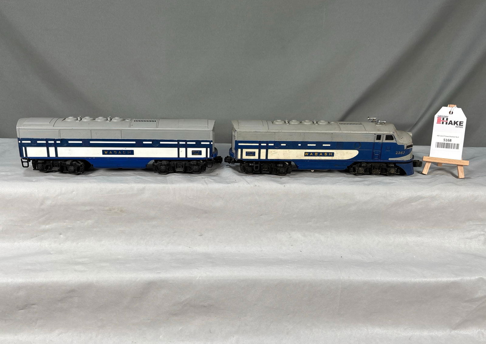 Lionel Postwar 2367 Wabash AB Diesel F3 Locomotives (1 of 6)