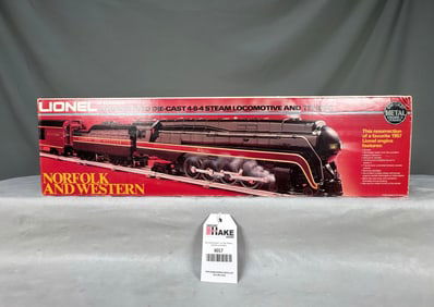 Lionel MPC 6-8100 Norfolk & Western Streamlined Locomotive & Tender w/OB
