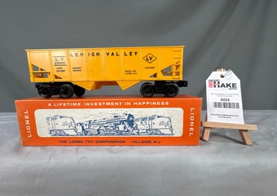 Lionel Postwar Yellow 6176 Hopper w/OB