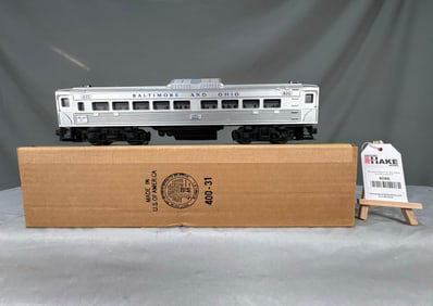 Lionel Postwar 400 Motorized B & O Budd Diesel Locomotive w/OB