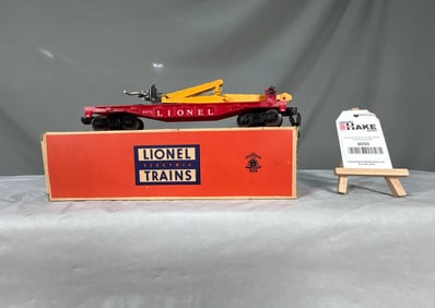 Lionel Postwar 6670 Boom Crane Car w/OB