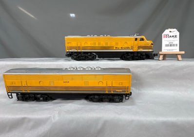 Lionel Postwar 2379 Rio Grande F3 Powered & Dummy A-B Units