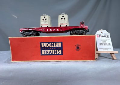 Lionel Postwar 6805 Atomic Energy Disposal Car w/OB