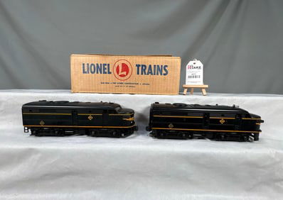 Lionel Postwar 2032 Erie AA Alco Diesel Locomotives w/ Master Carton