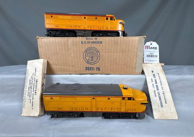 Lionel Postwar 2023 Union Pacific Alcos w/OB