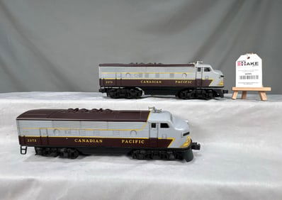 Lionel Postwar 2373 Canadian Pacific AA F3 Diesel Locomotives