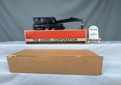 Lionel Postwar 6460 Unrun Operating Crane w/OB