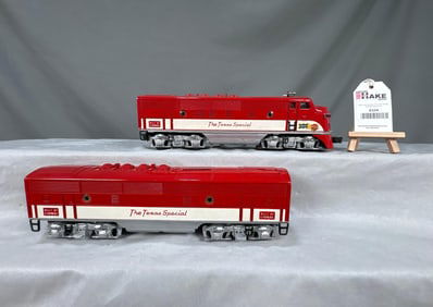 Lionel Postwar 2245 MKT Texas Special F3 A-B Diesel Locomotives
