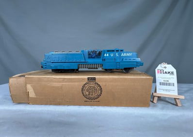 Lionel Postwar 44 US Army Mobile Launcher w/OB
