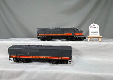 Lionel Postwar 2378 Milwaukee Road AB Diesel Locomotives