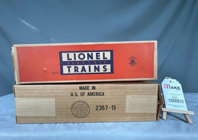 Lionel Postwar Empty 2367 P & C Wabash F3 Boxes