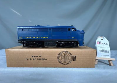 Lionel Postwar 225 Chesapeake & Ohio Powered Alco w/OB