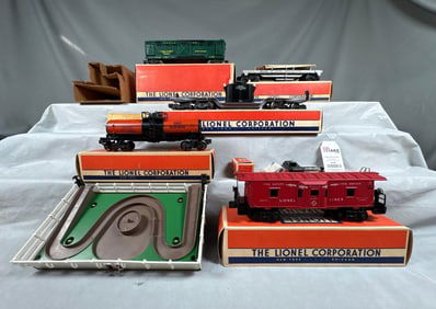 All Lionel Postwar Freight Cars For 2269W B&O F3 Freight Set w/OBs