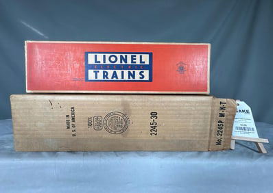 Lionel Postwar 2245 MKT Texas Special F3 EMPTY Locomotives Boxes