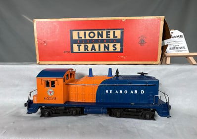 Lionel Postwar 6250 Seaboard Rubber Stamped Switcher w/OB