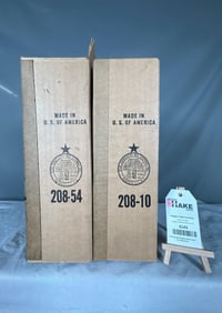 Lionel Postwar 208 P & T Santa Fe Locomotive EMPTY Boxes Only