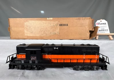 Lionel Postwar 2338 Milwaukee Road GP7 Diesel Locomotive w/OB