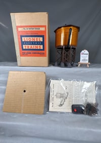 Lionel Postwar #30 Operating Water Tower w/OB