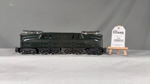 VERY TOUGH TO FIND Lionel Postwar Silver Striped 2332 GG1