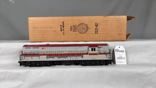 Lionel Postwar 2321 Maroon Roof Lackawanna FM Diesel Locomotive w/OB